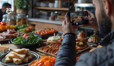 dicas de marketing para restaurante pessoa fotografando pratos