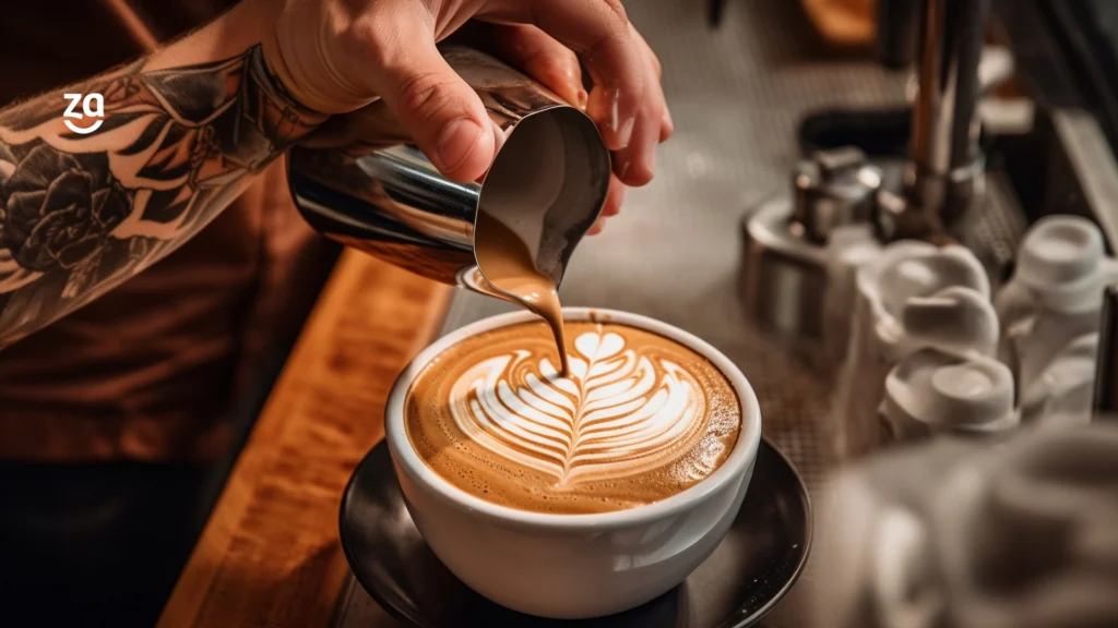 cardápio de cafeteria