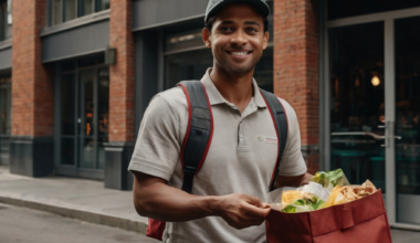 entregador de delivery