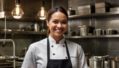 chefe de cozinha com um cardápio no tablet