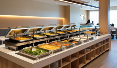 mesa de self-service