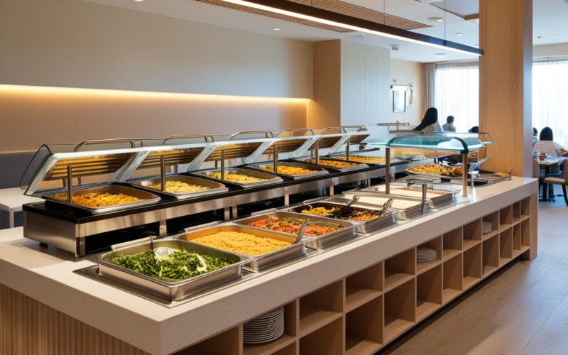 mesa de self-service