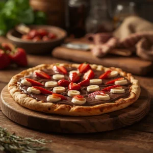 Como surgiu a pizza doce?