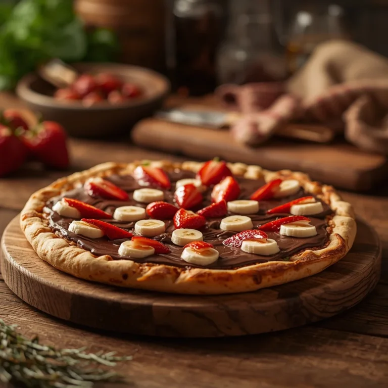 Como surgiu a pizza doce?